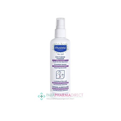 Mustela Erythème Fessier Spray Change 75ml