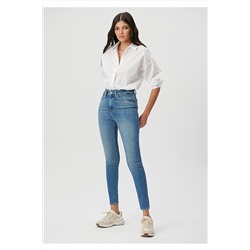 Mavi Serenay Gold Shape Indigo Si Jean Pantolon 100980-30860