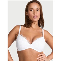 Sexy Tee Daisy Eyelet Wireless Push-Up Bra
