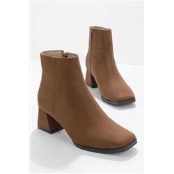 Bambi Taba Süet Kadın Bot & Bootie K02915000602