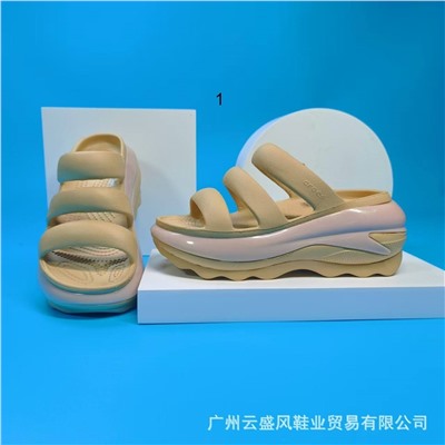 Симпатичные сабо Croc*s на платформе  Новая коллекция
