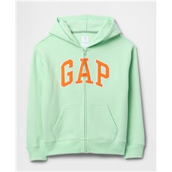 Kids Relaxed Gap Logo Zip Hoodie
