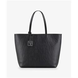 Medium shopper metal charm bag