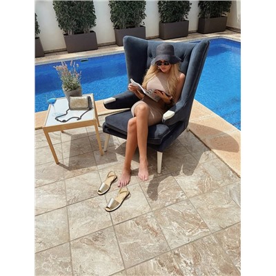 AB. Zapatos 3204 platino+Pelle Candela oro