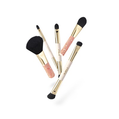 travel in italian style travel brush set