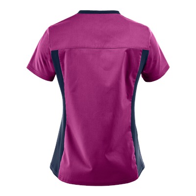 UA Butter-Soft STRETCH Scrubs Contemporary Fit Stretch Side Panels Top