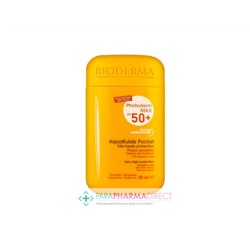 Bioderma Photoderm Max SPF50+ Aquafluide Pocket Très Haute Protection Toucher Sec 30ml