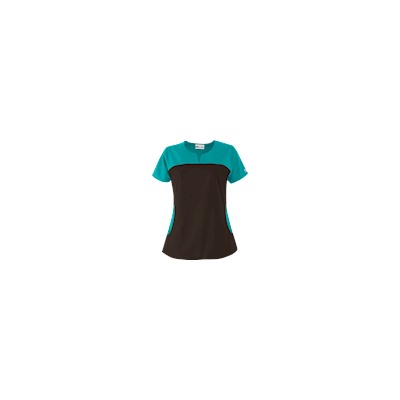 UA Best Buy Rounded Notch Neck Scrub Top