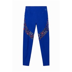 Legging deporte bloques estampados