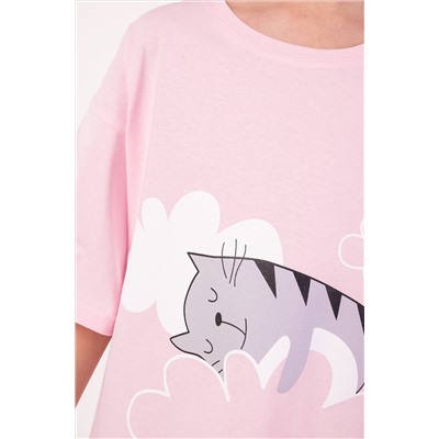 Туника оверсайз для девочки Happyfox