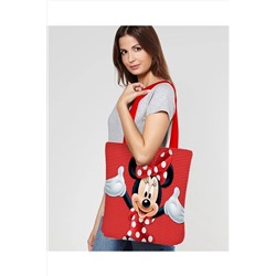 Alkan Mickey Mouse Desenli Plaj Çantası CN196310