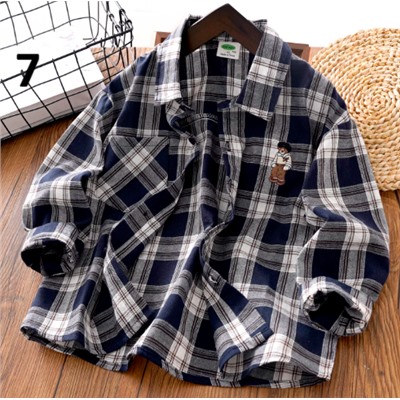 Хлопковая рубашка для мальчиков