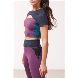 Укороченный топ Farah Plum