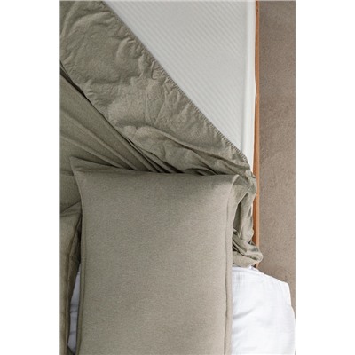 Meleni Tek Kişilik Comforter Set - Haki