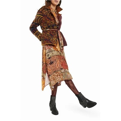 Chaqueta punto boho