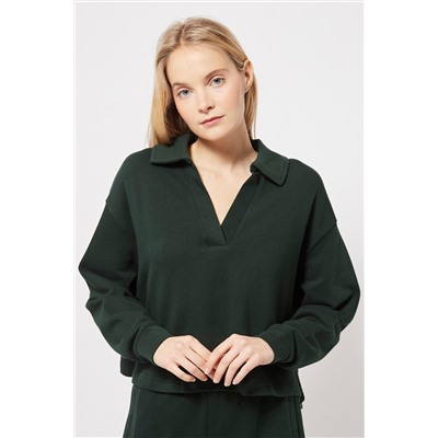 Sudadera Verde oscuro