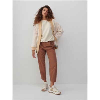 Sweatshirt aus Strukturjersey