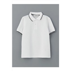 LC Waikiki, LCW Vision Polo Yaka Dokulu Erkek Çocuk Tişört