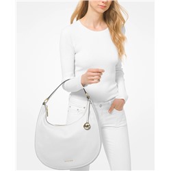 MICHAEL Michael Kors Lydia Large Leather Hobo Bag