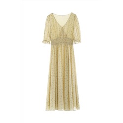 Vestido recto Amarillo