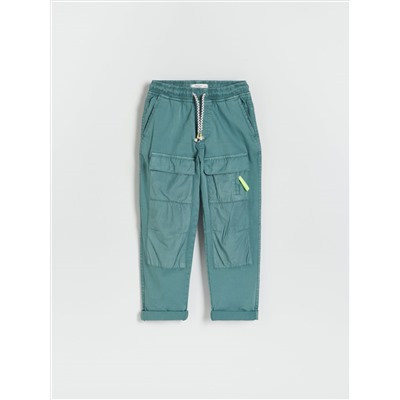 Hose aus Materialmix