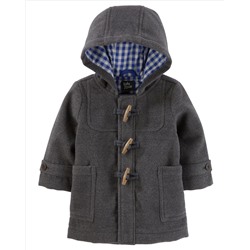 Poplin-Lined Toggle Jacket