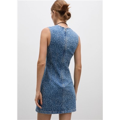Vestido vaquero corto rotos