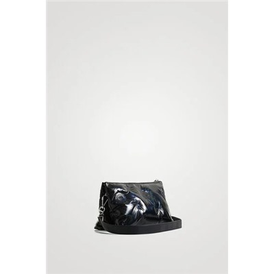 Bolso bandolera acolchado vinilo