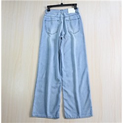 Летние тонкие свободные прямые джинсы из хлопка Tencel с высокой талией MO&C*o ОРИГИНАЛ!