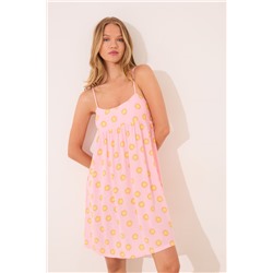 Camisón corto tirantes viscosa soles