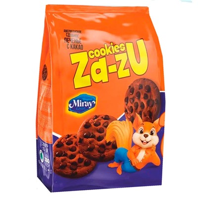 Miray Песочное печенье с какао ZA-ZU 200 гр 1/12