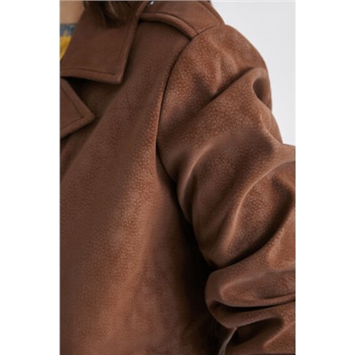 Chaqueta recta bolsillos