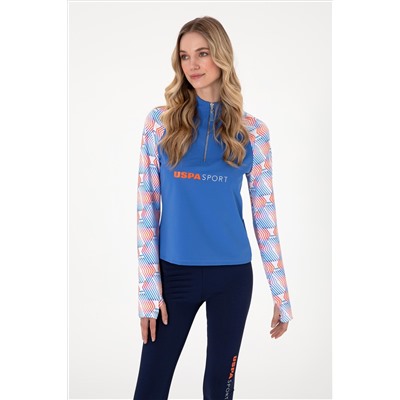 Kadın İndigo Sweatshirt
