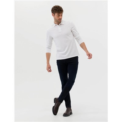 Beyaz Slim Fit Basic Sweatshirt