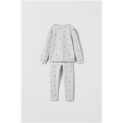 KIDS/ PIJAMA FLORES