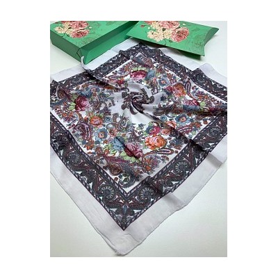 Платок женский с рисунком (70*70 см.) арт. 239685