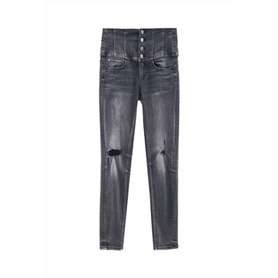 Vaquero skinny fit Negro