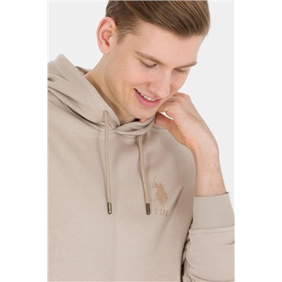 Erkek Taş Kapüşonlu Comfort Sweatshirt