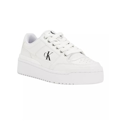 Calvin Klein Women's Alondra Casual Lace-Up Sneakers