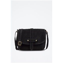 Bandolera de piel Negro - Firenze Artegiani