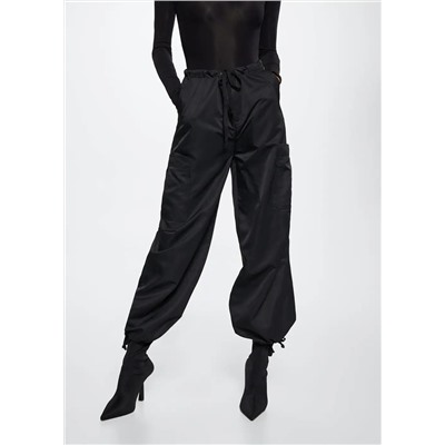 Pantalón parachute  -  Mujer | MANGO OUTLET Melilla