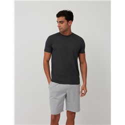 Camiseta Básica, Gris Oscuro
