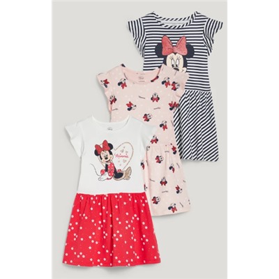 Multipack 3er - Minnie Maus - Kleid