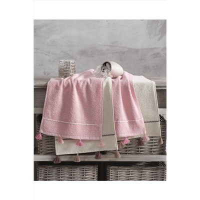 Mariva home Pompom Pinky (3) 4 Lü El Havlusu Mutfak Havlusu 241107