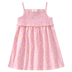 Baby Kleid mit gesmoktem Oberteil
