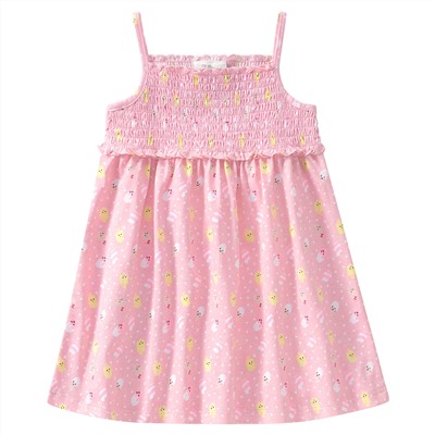 Baby Kleid mit gesmoktem Oberteil