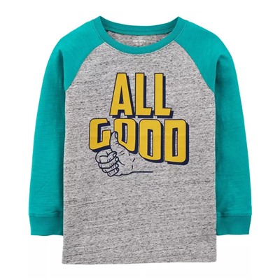 Carter's | Kid Awesome Raglan Jersey Tee