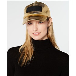 DKNY Metallic Twill Baseball Cap, Created for Macy's