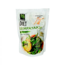 MIDORI Shirataki noodles Лапша Ширатаки Феттуччине с побегами ячменя  200г