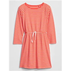 Kids Stripe Long Sleeve Dress